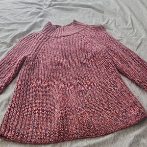 GAP Women's Burgundy Cowl Neck Sweater